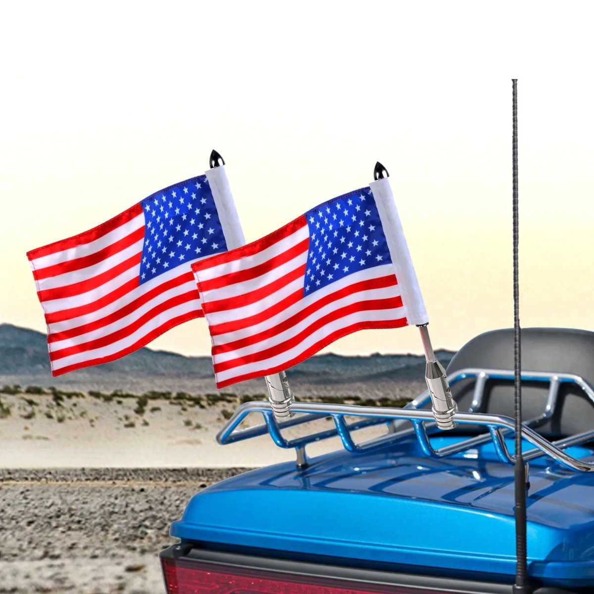 Флагшток на багажник автомобиля