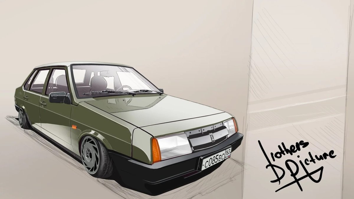 ВАЗ 21099 короткокрылая