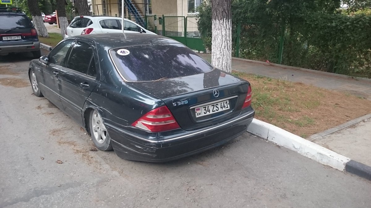 Mercedes w220 убитый