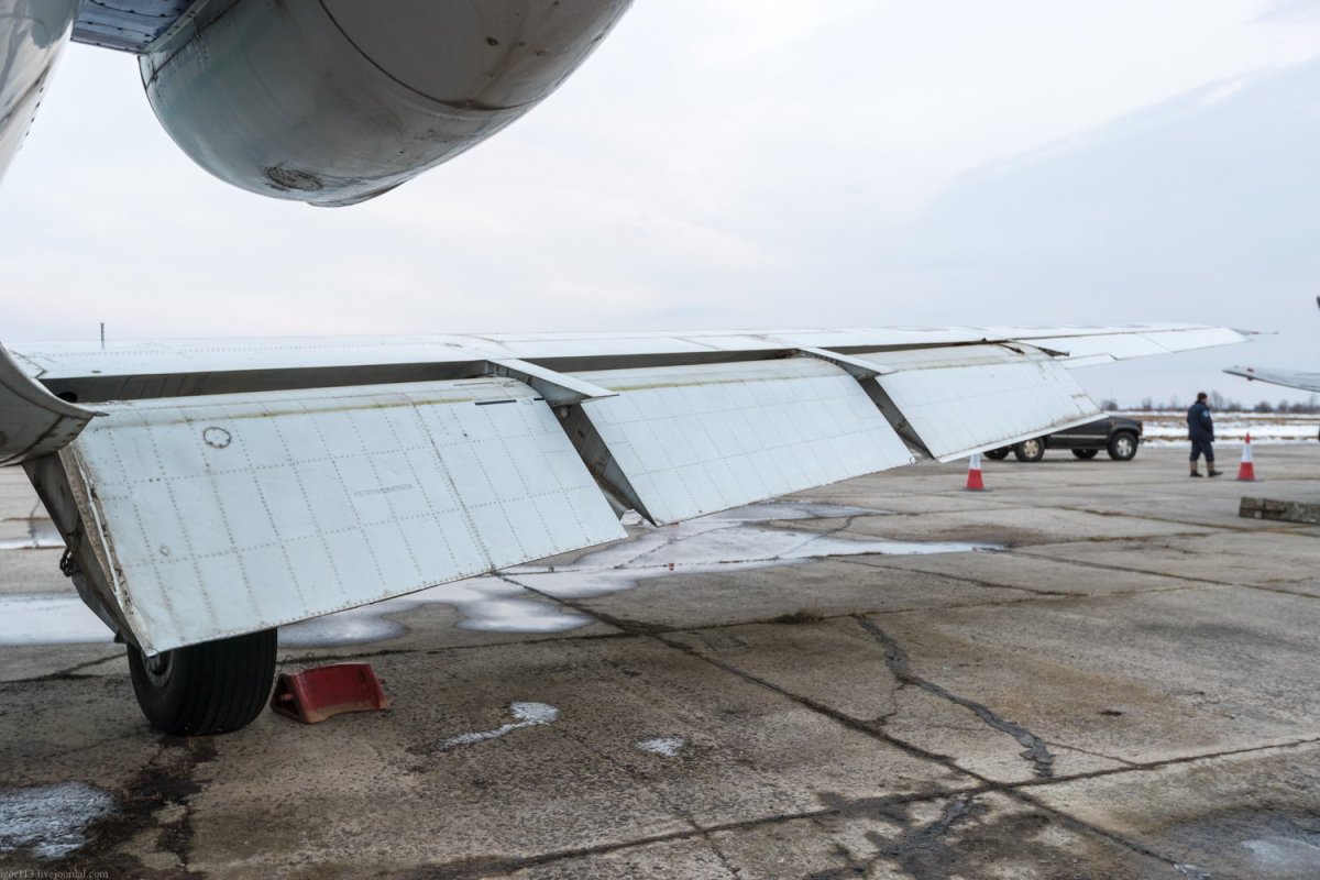 Закрылки ту 154