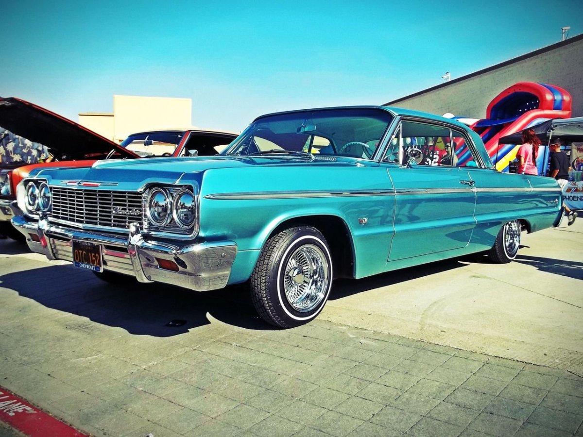 Chevrolet Impala 1958 лоурайдер