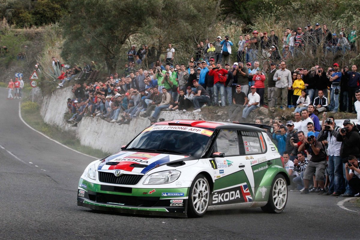 Гонщик на Skoda