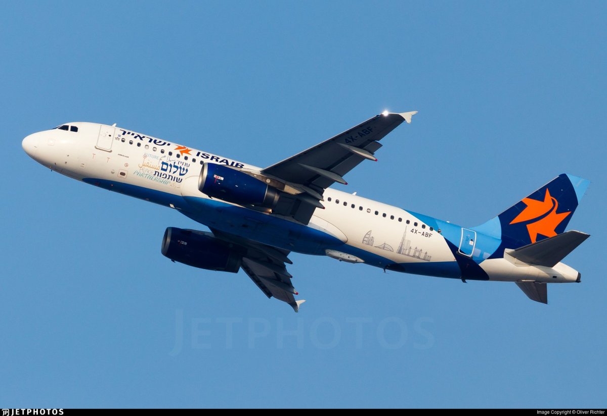 Пассажирские самолёты Израиль