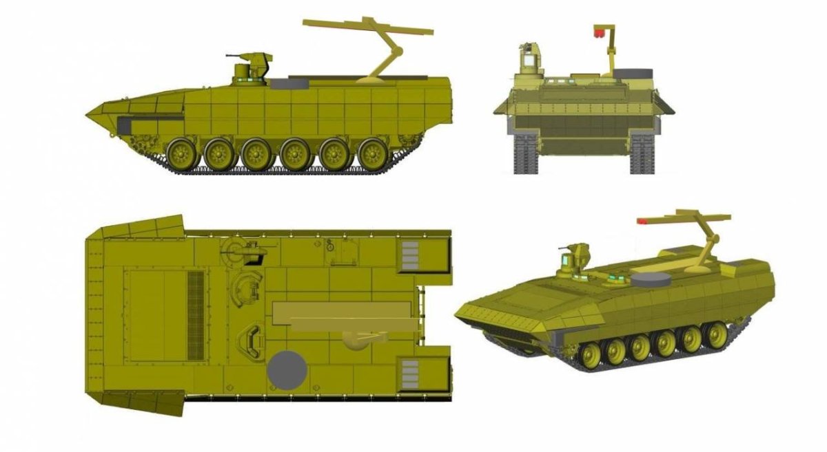 Боевой машины пехоты (БМП) Т-15