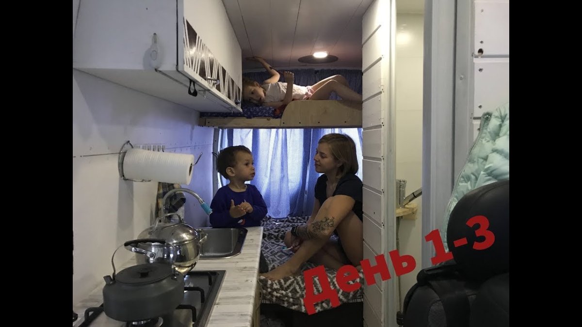 Путешествие в автодоме с детьми