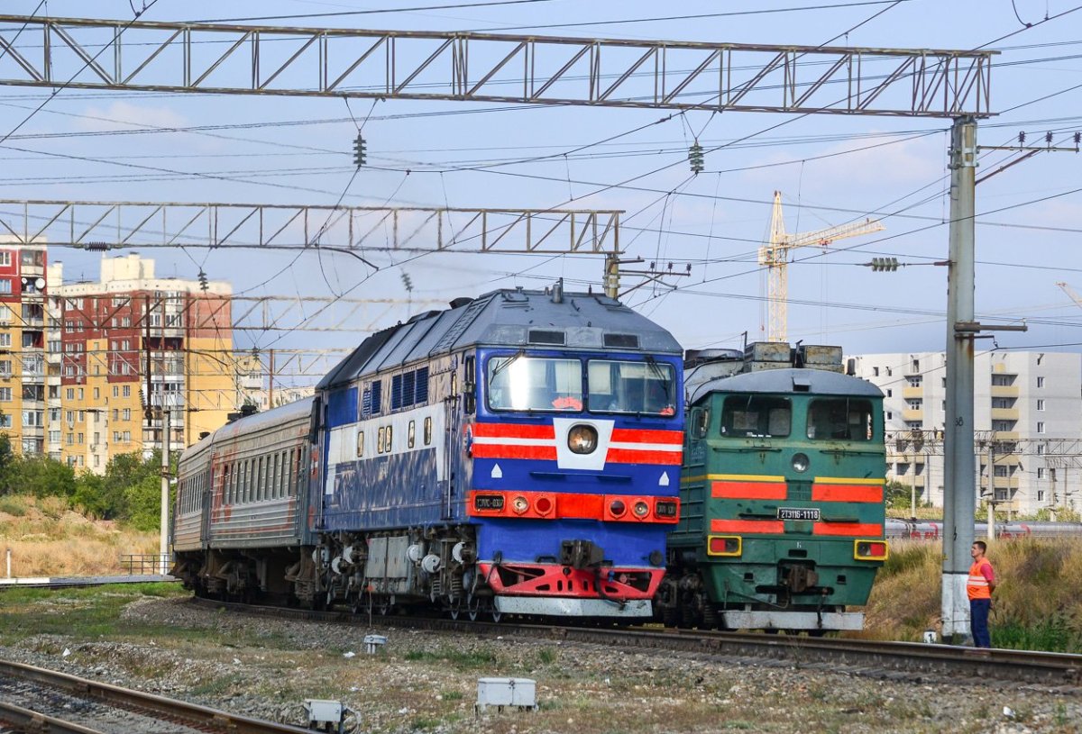 Поезд 545 Орск Адлер