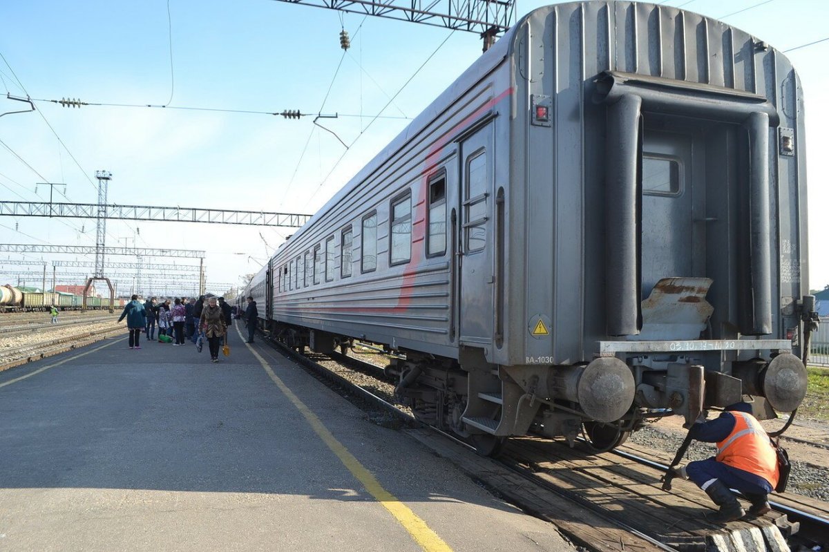 Поезд 112м Москва круглое поле