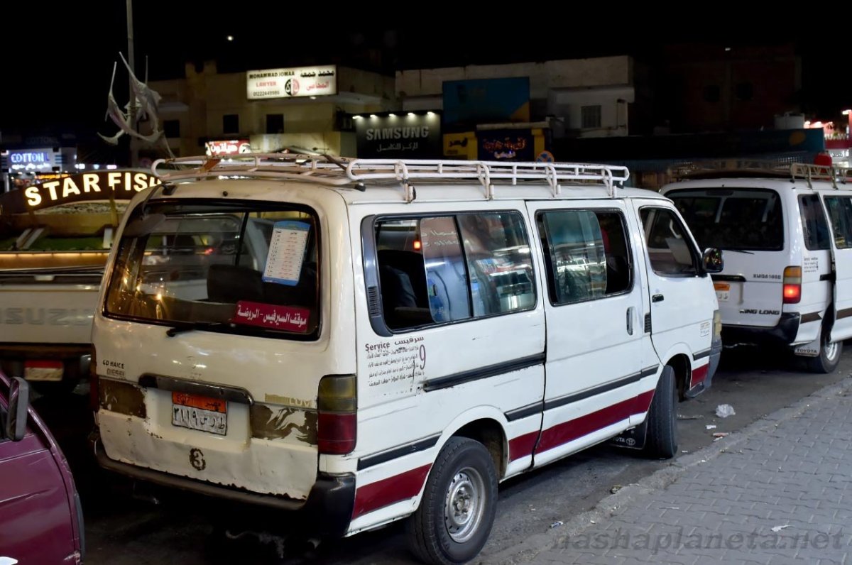 Общественный транспорт в Хургаде