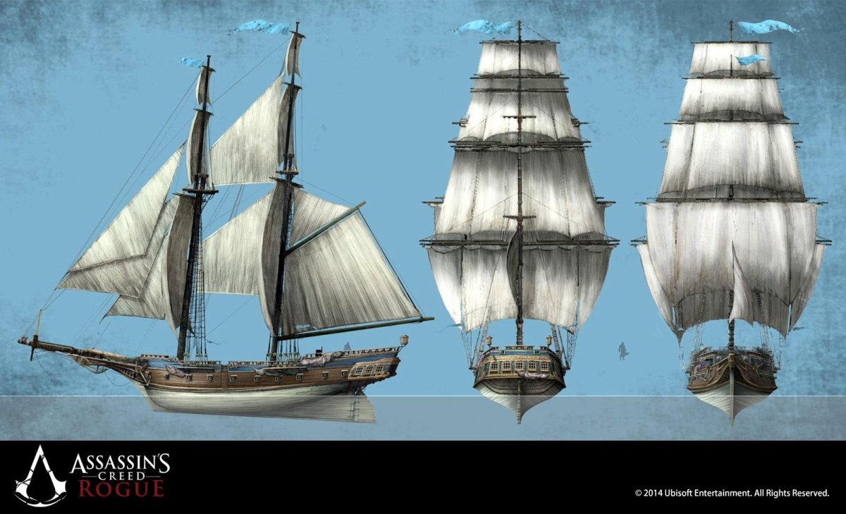 Ассасин Крид 3 корабль Аквила