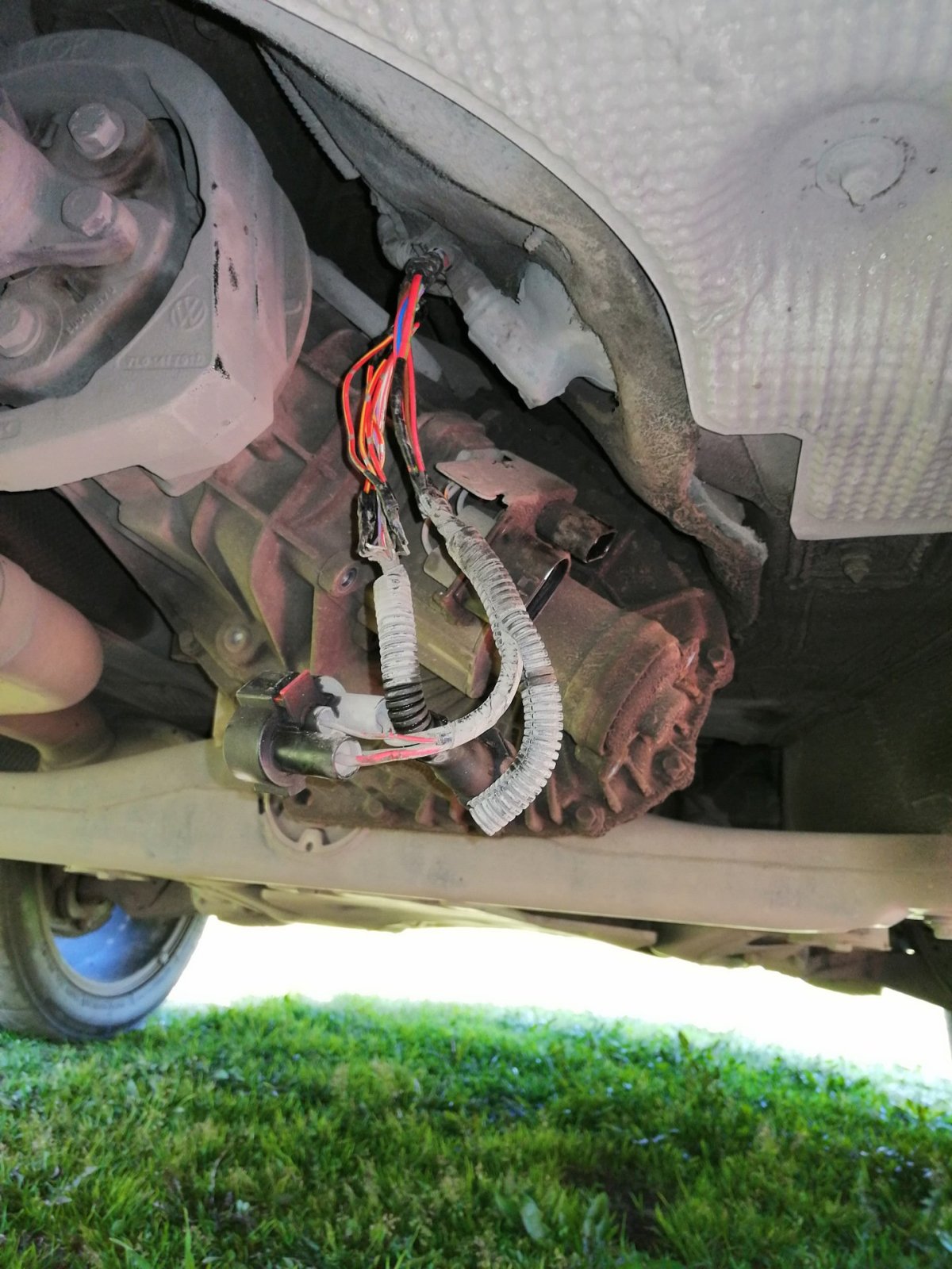 Проводка раздатки Туарег 2008