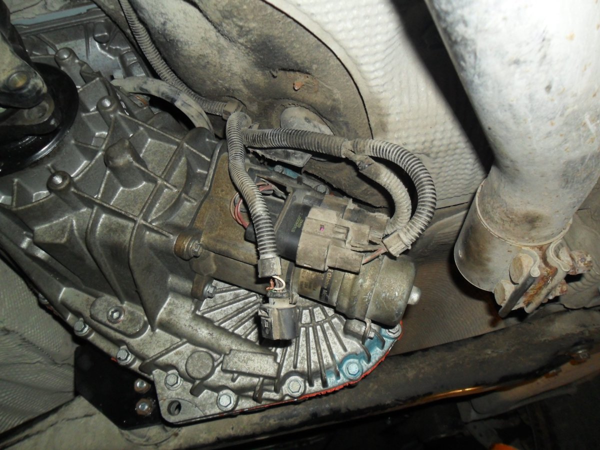 VW Touareg 2003 датчик селектора АКПП