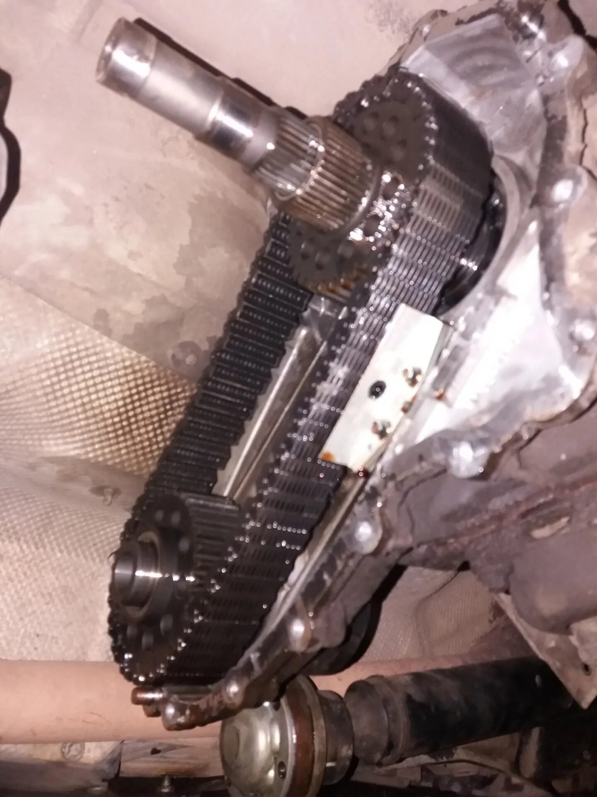 Цепь раздатки Туарег 3.0 дизель