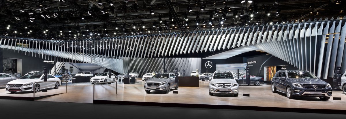 Mercedes Benz Showroom