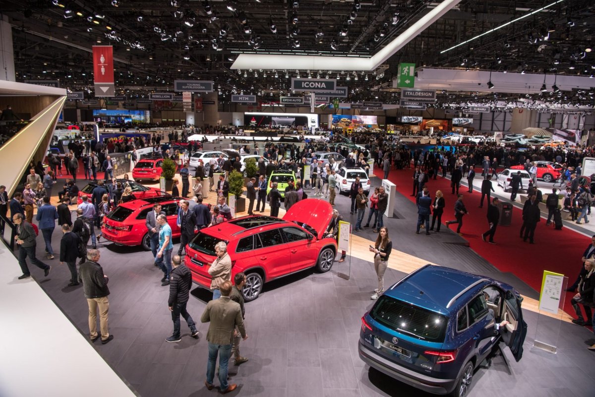 Шкода Октавия Женевский автосалон