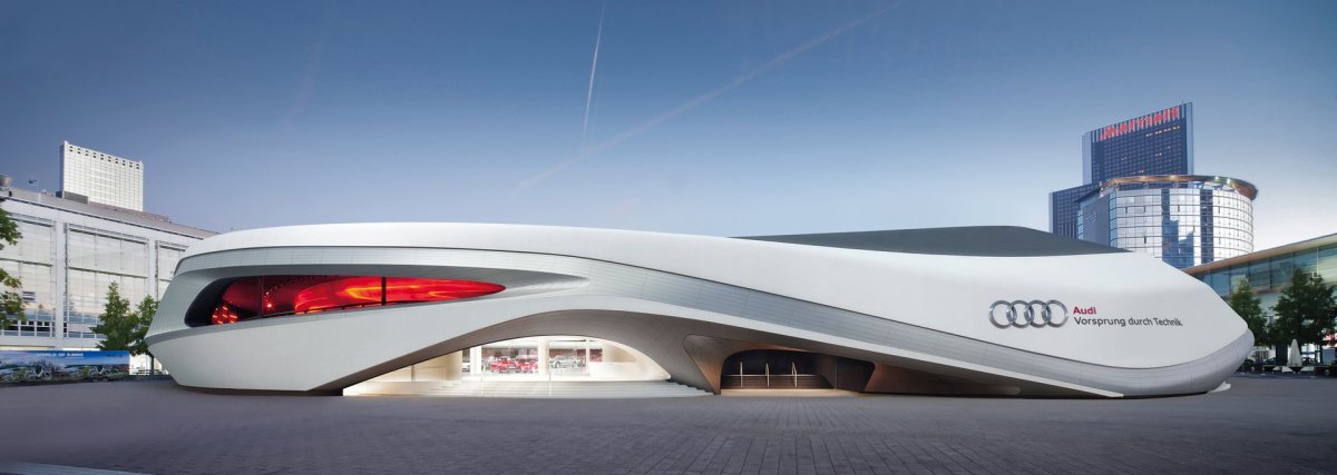 Выставочный павильон Ауди Франкфурт