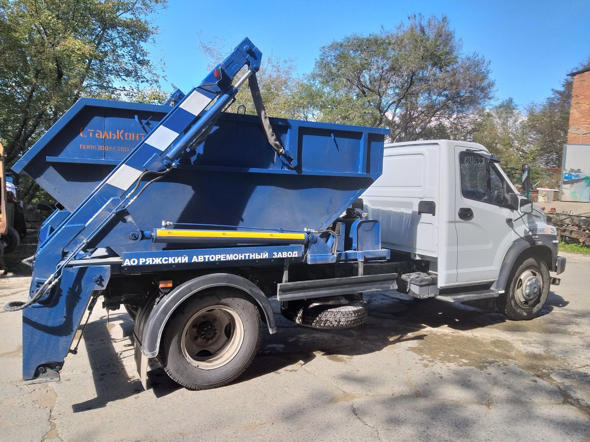 Бункеровоз на МАЗ 5550