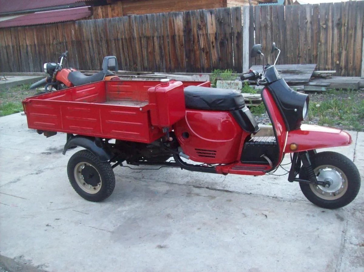 Муравей мотороллер новый