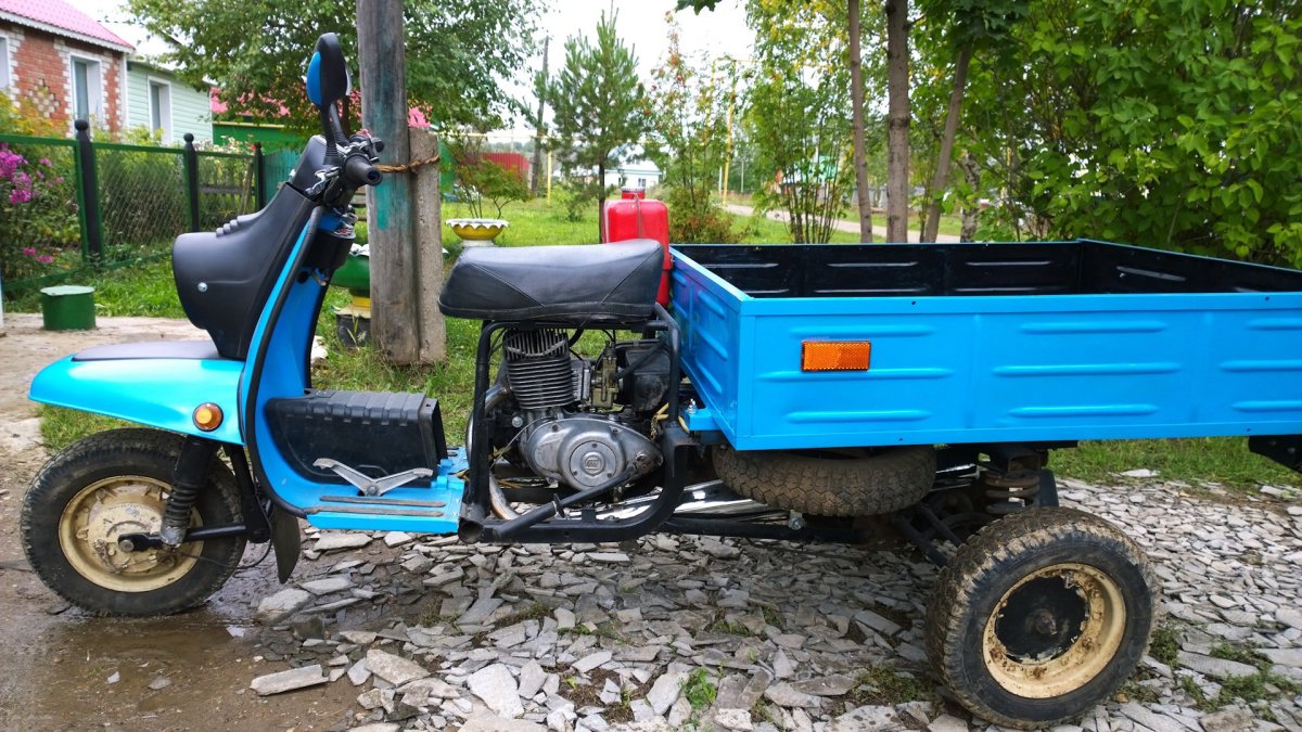 Мотороллер муравей 2-03