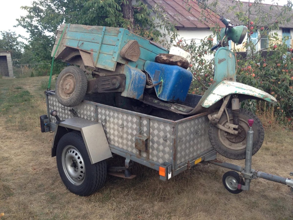 Вятка мг-150 грузовой мотороллер