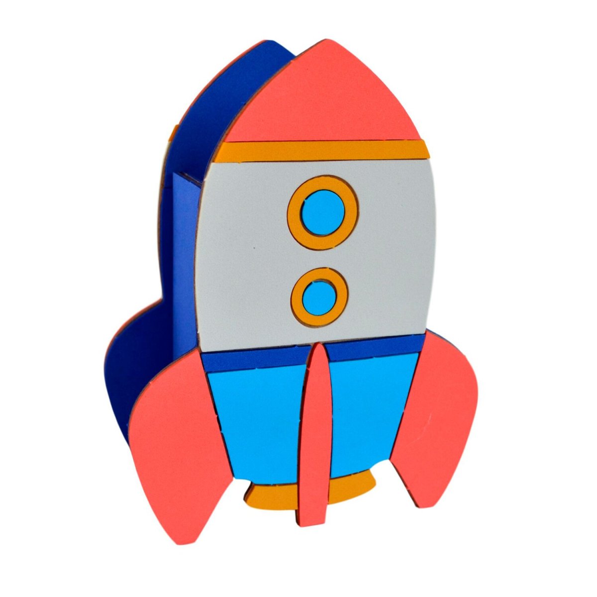 Объемная аппликация ракета