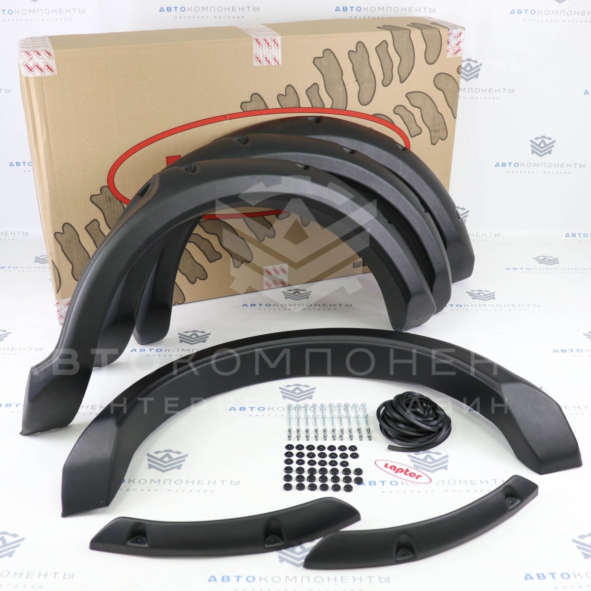 Расширители колесных арок ( стандартные) "Lapter" Лада Нива 4х4