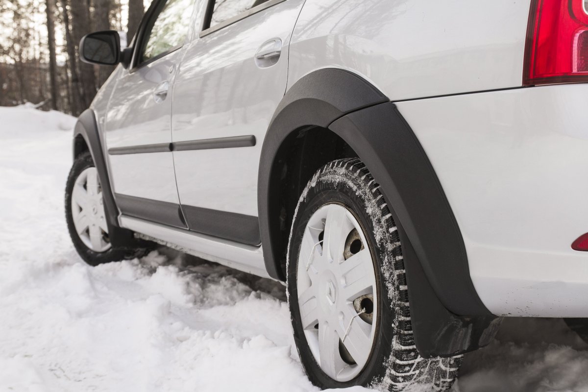 Расширители колесных арок Рено Логан 1