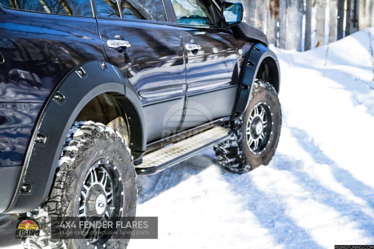 Mitsubishi Pajero Sport 2021 расширители колесных арок