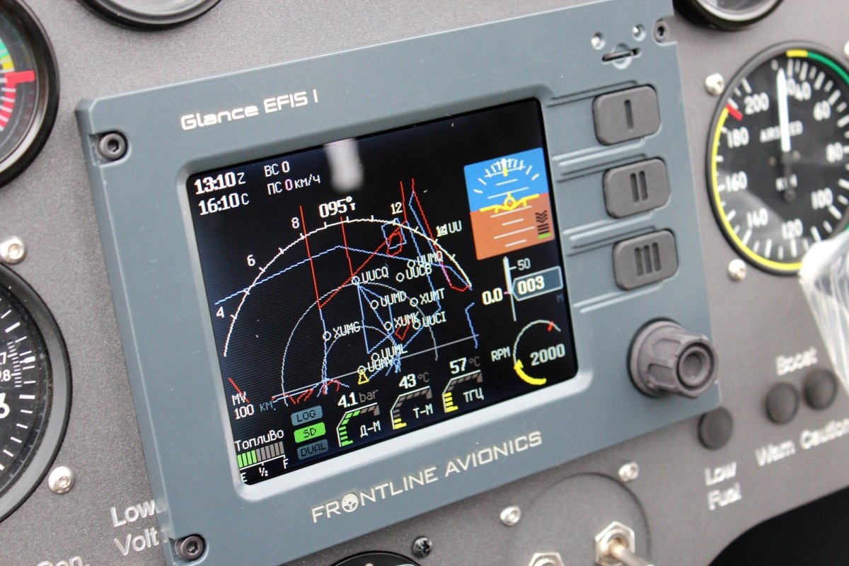 Пилотажно-навигационный прибор glance Avionics