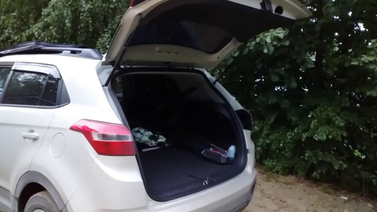 Открытый багажник Hyundai Creta