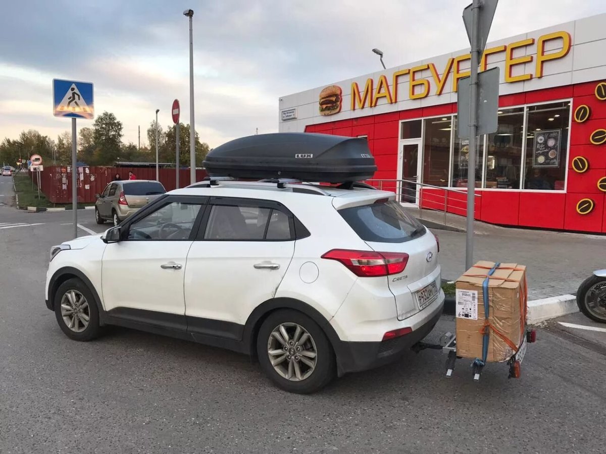 Багажник на крышу автомобиля Хендай Крета