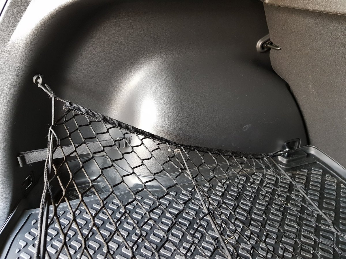Hyundai Tucson сетка в багажник