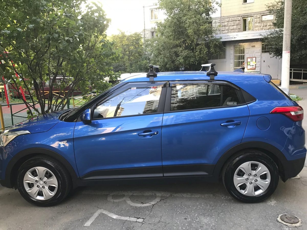 Hyundai Creta 2021 багажник на крышу