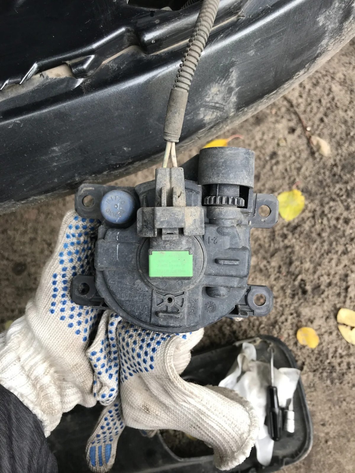 Коса противотуманные фары Ситроен с4 Пикассо