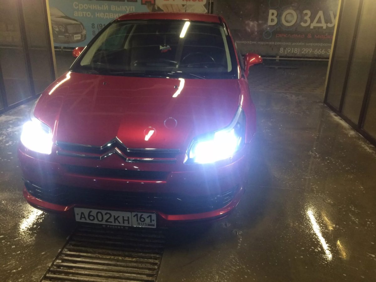 Citroen c4 линзы