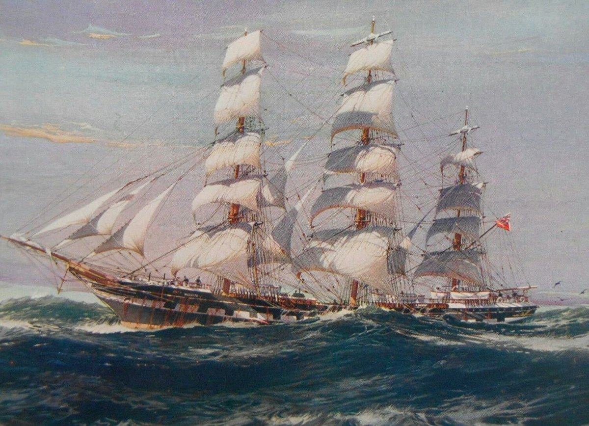 Парусный клипер Ариэль