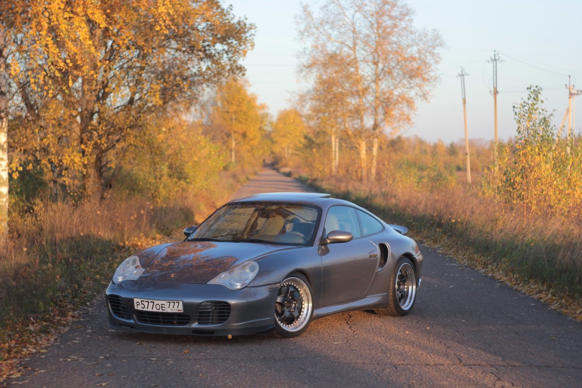 Порш осенью