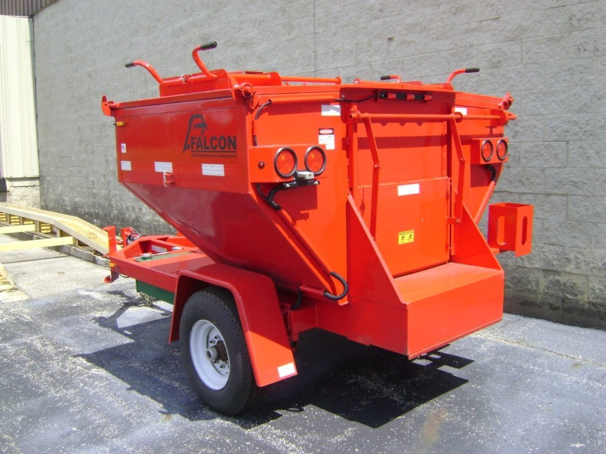 Рециклер асфальтобетона прицепной