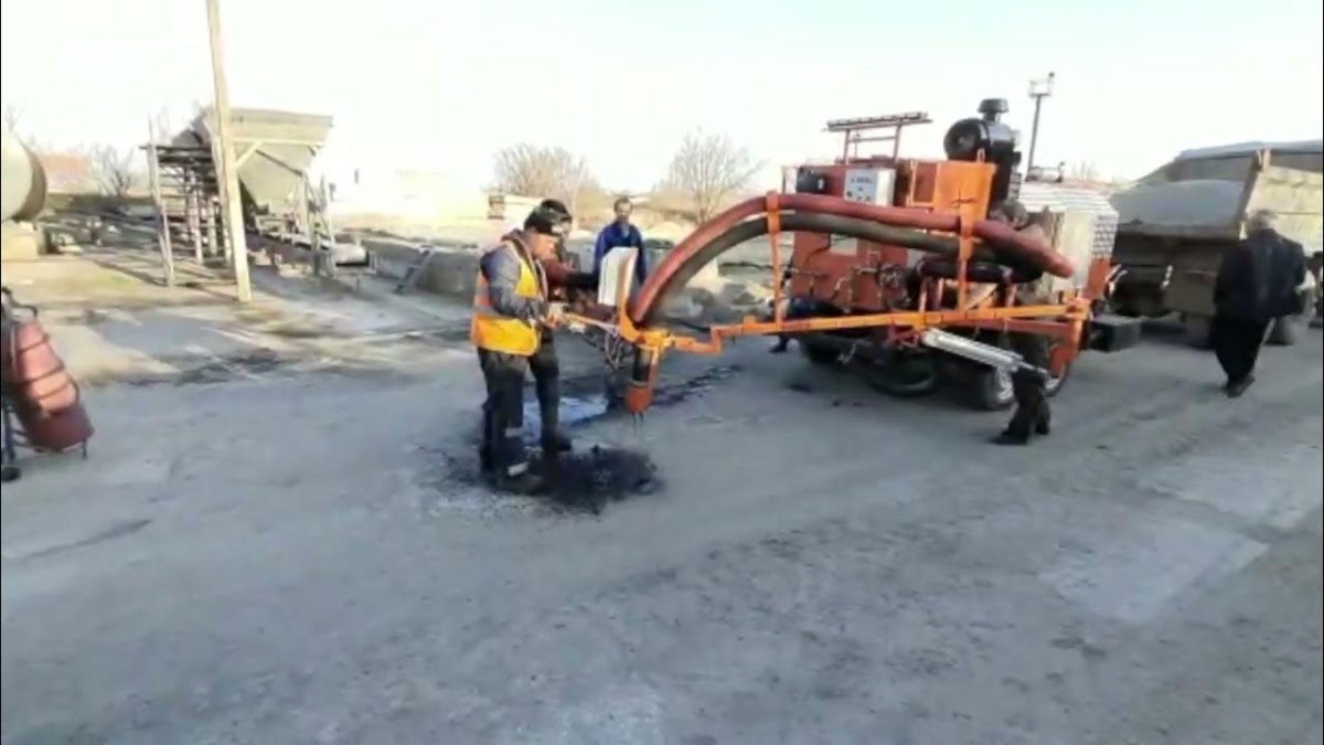 Струйно инъекционный метод ремонта дорог