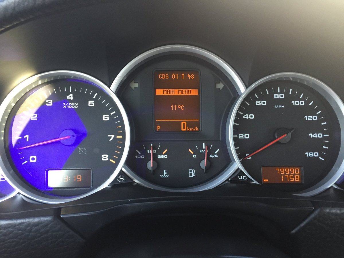 Приборка Porsche Cayenne