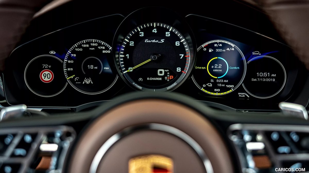 Porsche Cayenne панель приборов