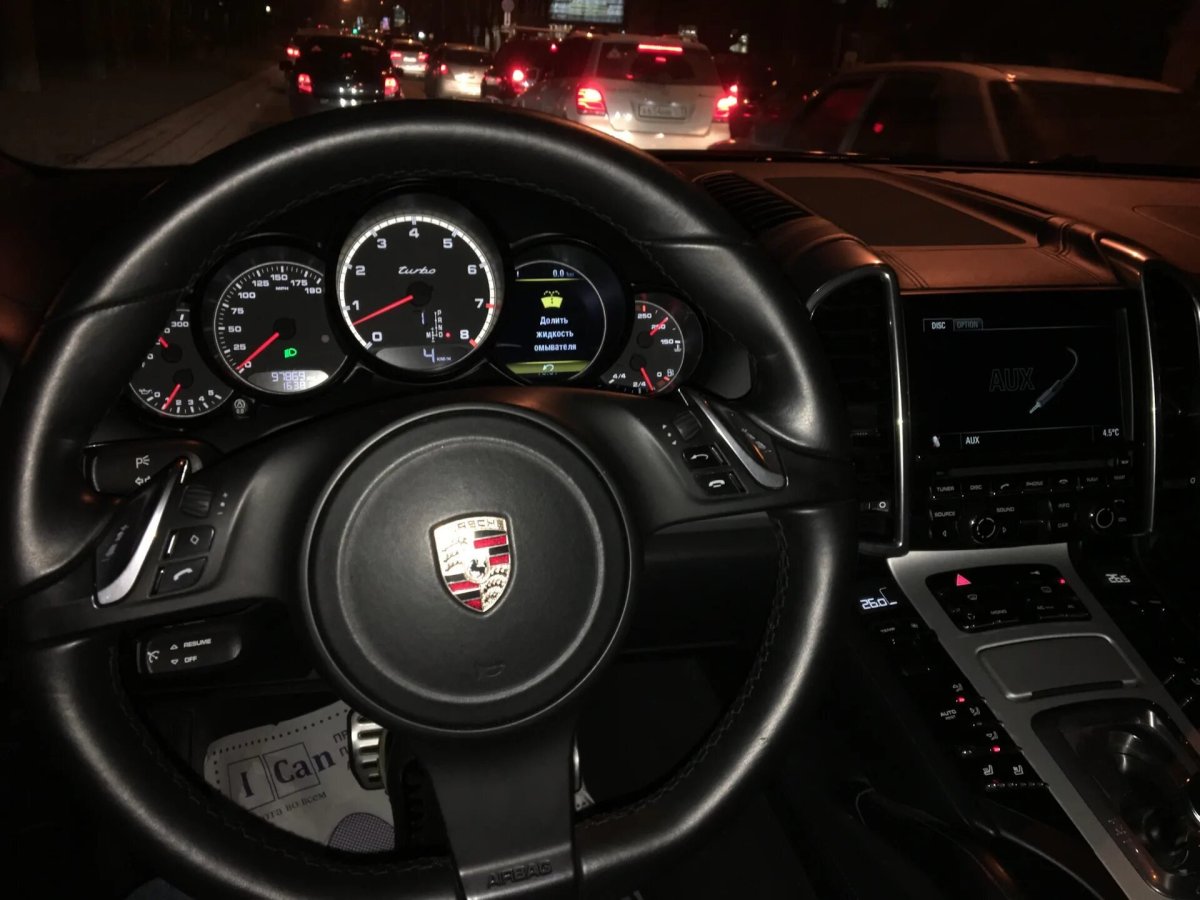Cayenne 958 подсветка приборов