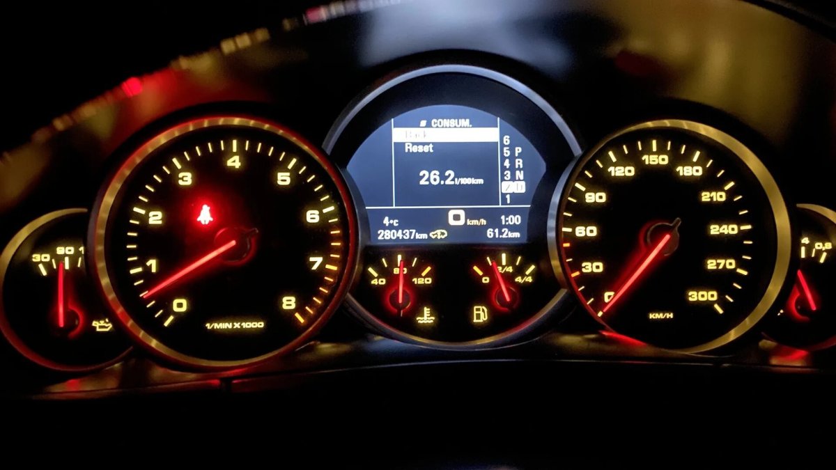 Приборная панель Cayenne 955