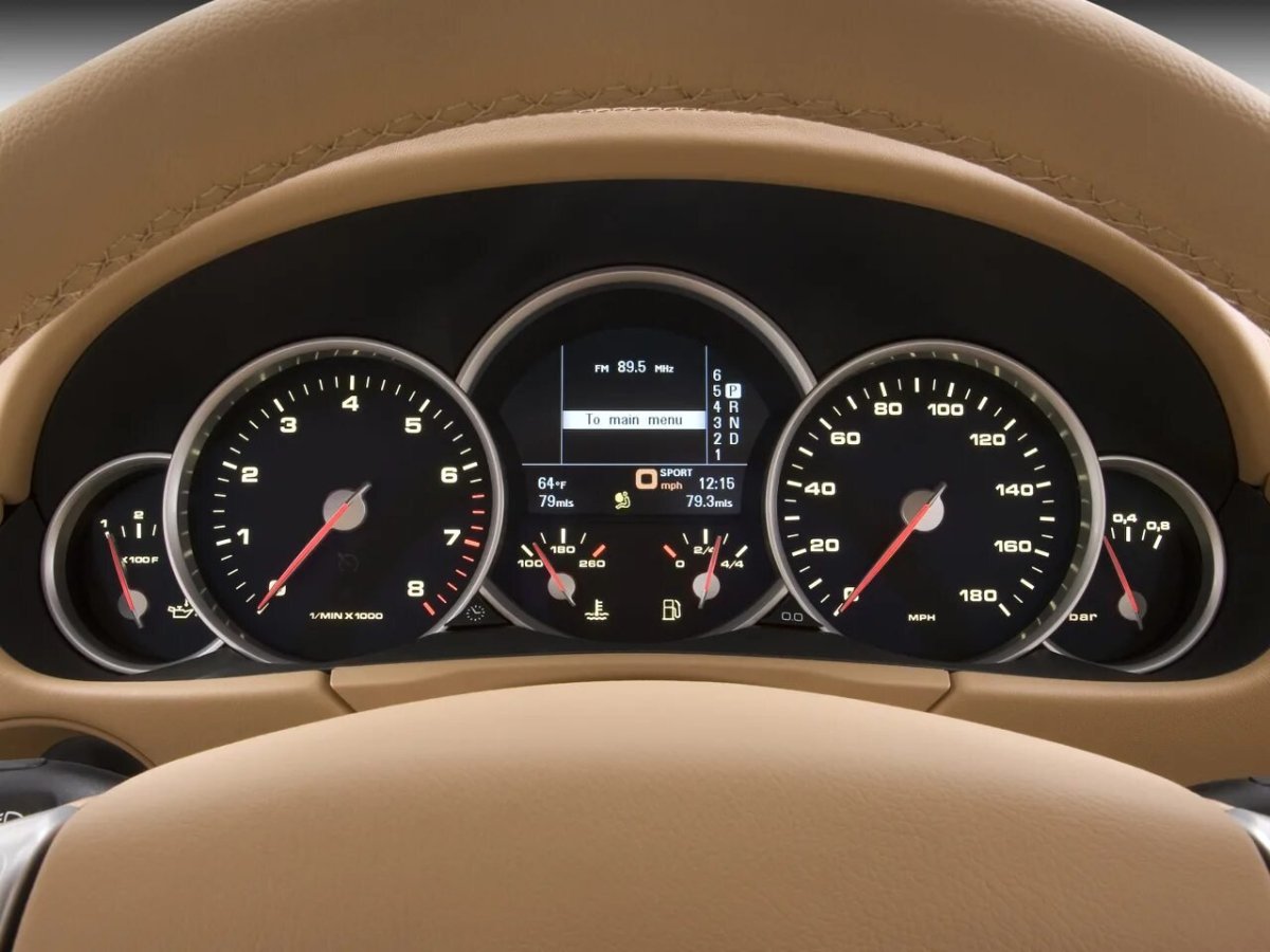 Porsche Cayenne приборка панель