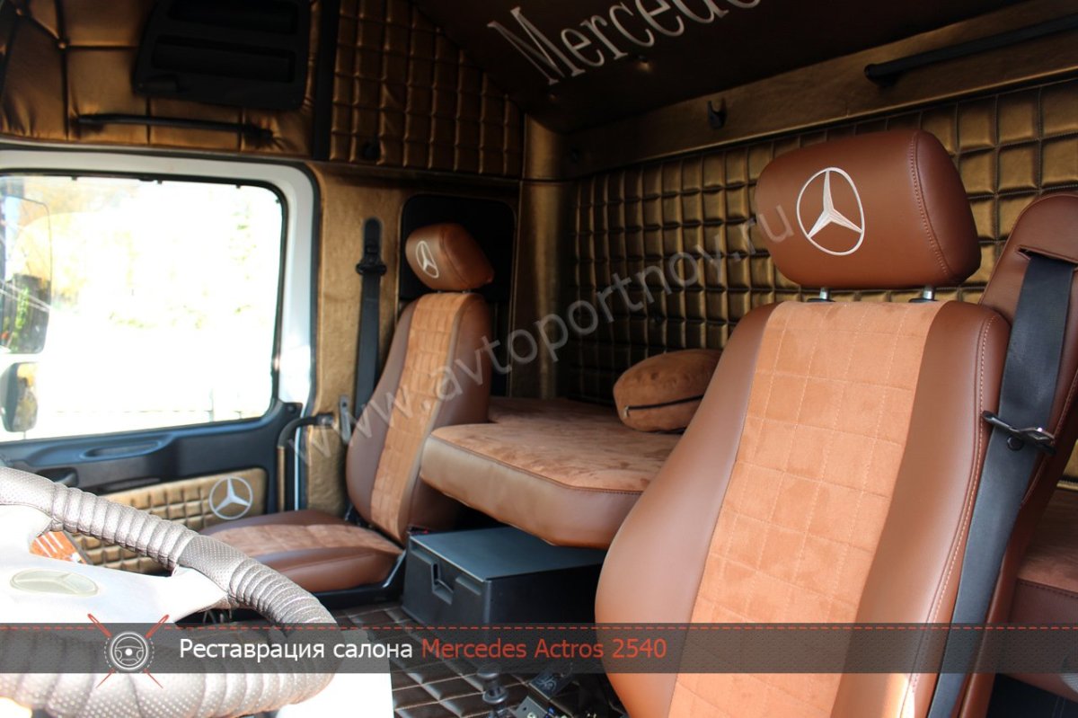 Mercedes Actros 2540 салон
