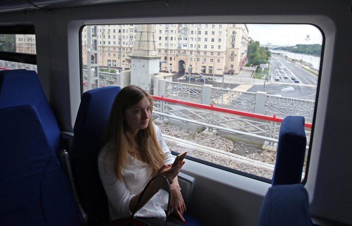 Окно электрички