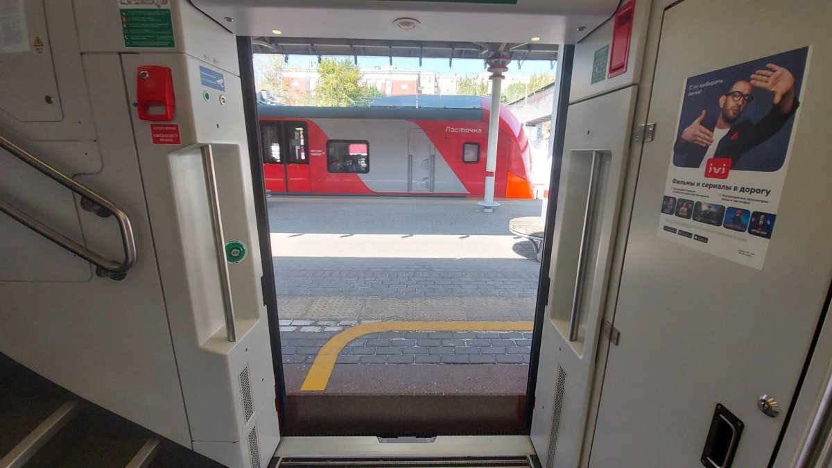 МЦК 2 этажный поезд Москва