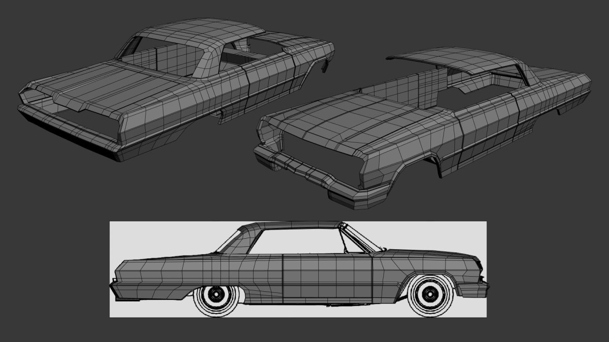 Chevrolet Impala 1965 Blueprints