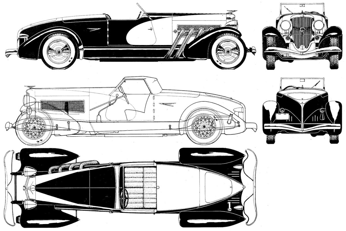 Duesenberg SSJ 1935г