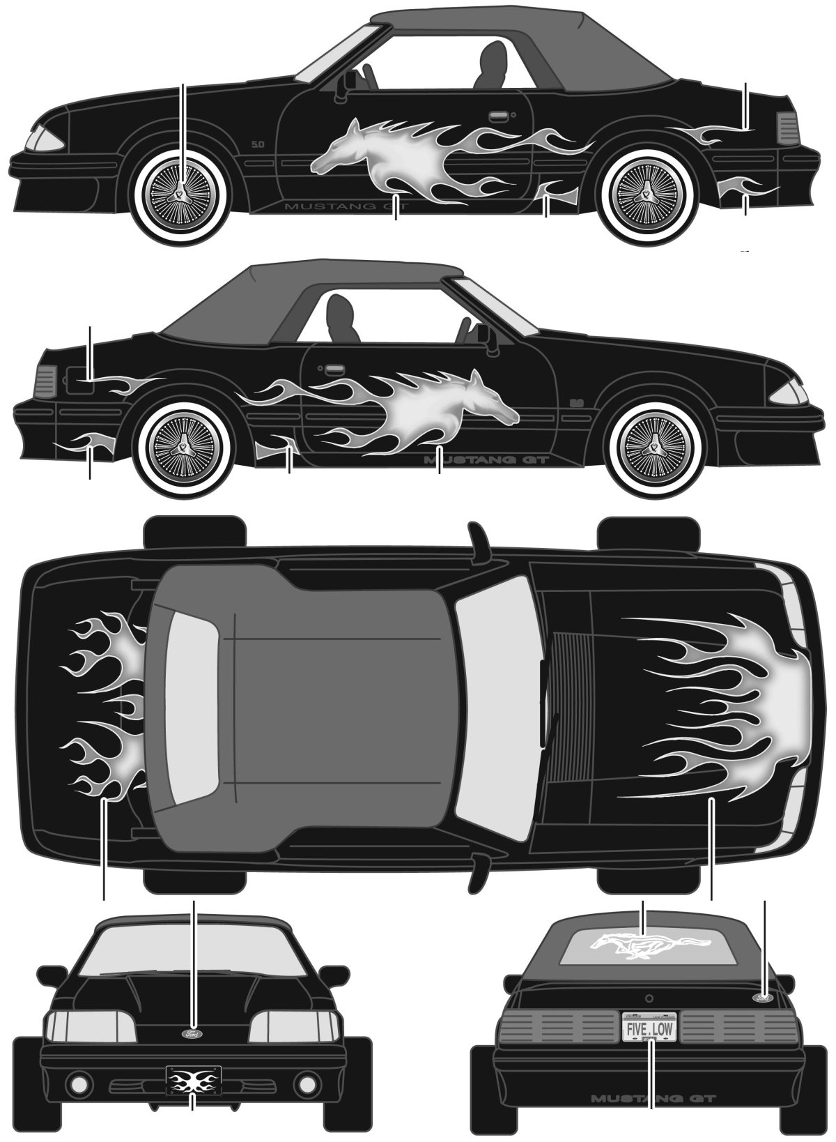 Ford Mustang Blueprint
