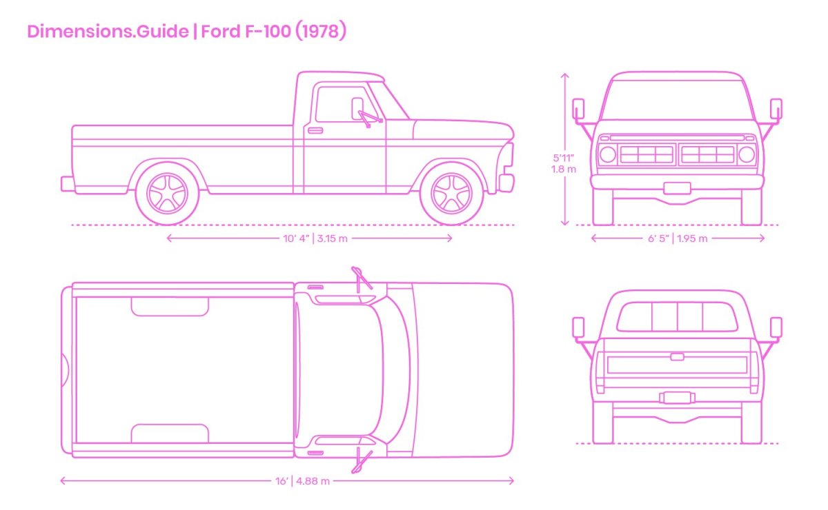 Форд ф 150 чертеж